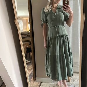 Christy Dawn Augusta Dress in Mullein Leaf XS